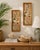 Bring timeless coastal elegance into your home with this beautiful pair of handcrafted Philippine shell art wall panels....