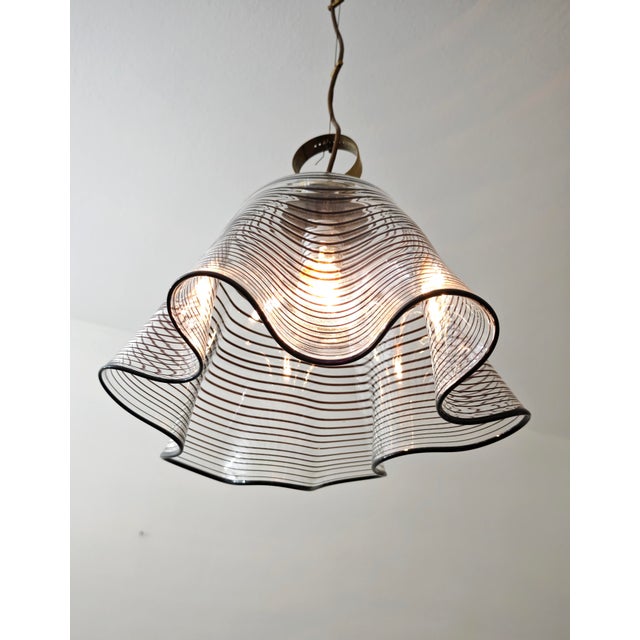 Murano Blown Glass Pendant Lamp from Design Italia, 1970 For Sale - Image 18 of 18