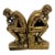 Mid 20th Century Brass "The Thinker" Bookends - A Pair For Sale