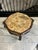Absolutely fabulous tortoise design marble top table. Marble top is removable. Made in Italy.