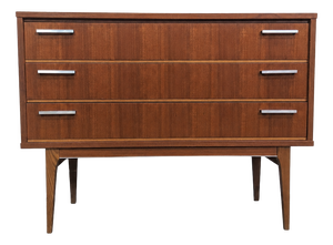 Mid-Century Modern Teak Chest of Drawers, 1970s
