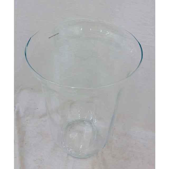 Vintage handmade Glass Lantern For Sale - Image 4 of 8