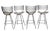 Mid 20th Century Set of Four Mid 20th Century Mid Century Swivel Bar Stools Attributed to Umanoff for Shaver Howard For Sale - Image 5 of 13