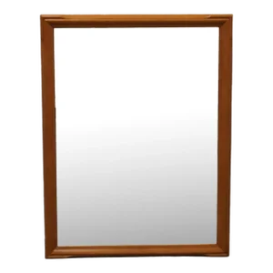 High End Solid Hard Rock Maple Colonial Early American 32" Dresser / Wall Mirror
