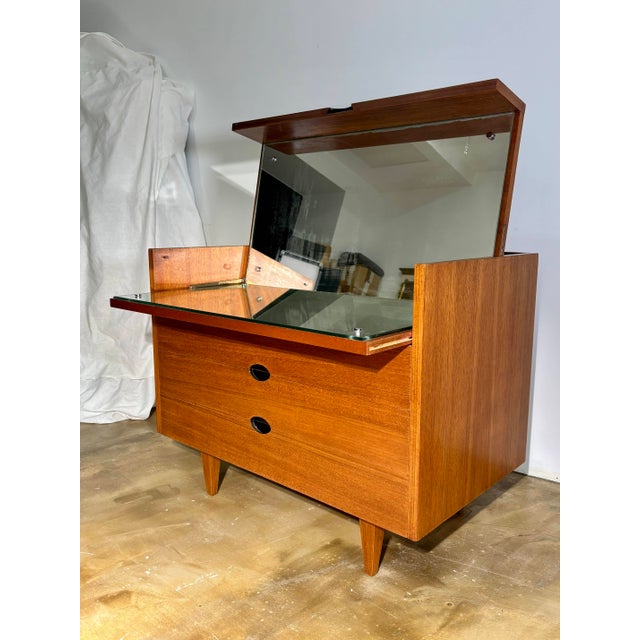 Dressing Table with Mechanism by Paul Geoffroy, 1960s, in Very Good conditions. Designed 1960 to 1969 I have official...