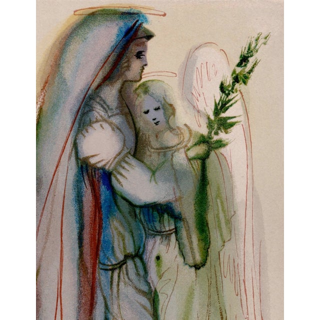 S. Dali, The Archangel Gabriel, 1964, Woodcut For Sale - Image 3 of 9