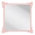 Fleur Home Garden District Napoleon Square Mirror in Authentic Pink, 30x30 For Sale