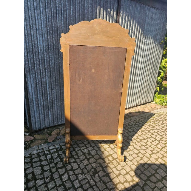 Carved Wooden Fireplace Screen, 19th Century For Sale - Image 11 of 13