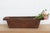 Wood Rustic Farmhouse Handcarved Trough Planter For Sale - Image 7 of 7