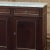 French Louis XVI Carrara Marble Top Mahogany Buffet in the Maison Jansen Style, Mid-Century For Sale In Dallas - Image 6 of 18