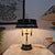 Green Brass Bankers Typ 72 Table Lamp from Nya Öia, Sweden, 1960s For Sale - Image 11 of 12