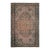 1970s Vintage Turkish Oushak Handmade Wool Cotton Brown Area Rug For Sale