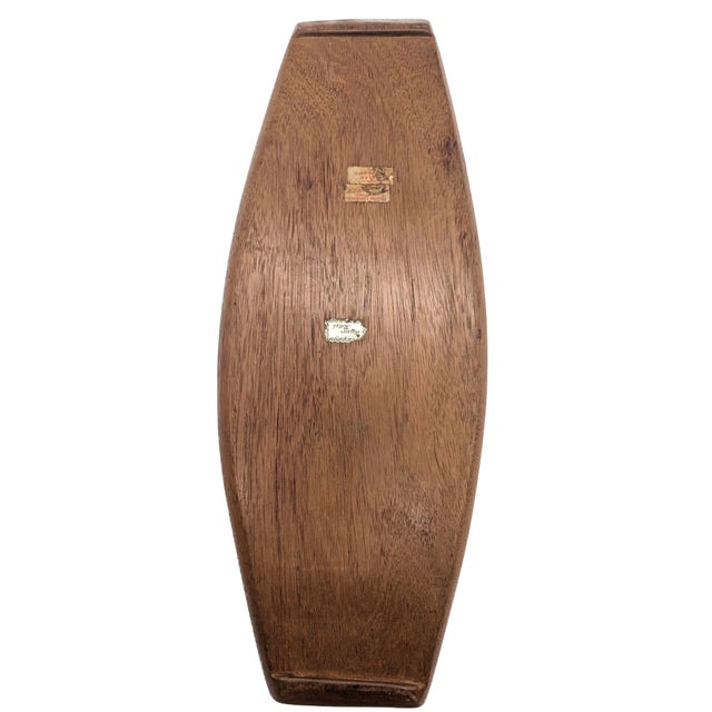 1960s Taverneau Wood Vide Poche Tray For Sale - Image 10 of 12