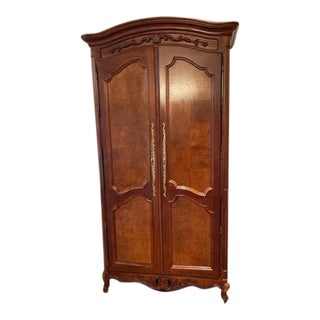 Century Vintage Century Furniture French Country Louis XV Armoire For Sale