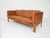 Cognac Leather 2343 Sofa by Børge Mogensen for Fredericia, Denmark, 1960s For Sale - Image 3 of 17