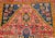 Vintage Persian Malayer Area Rug, Hand-Knotted Wool, Geometric Tribal Pattern, 4x6, Red & Blue For Sale - Image 12 of 16