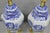 Late 20th Century Vintage Spode Chinoiserie French Blue White Porcelain Ginger Jar Table Lamp Pair For Sale - Image 5 of 12