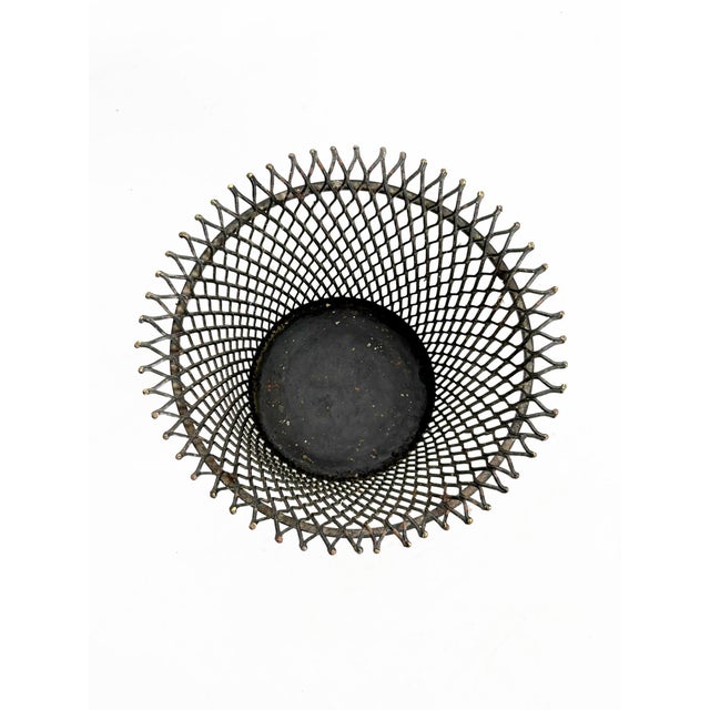 Mathieu Matégot Metal Plant Stand by Mathieu Matégot, France, 1950s For Sale - Image 4 of 13