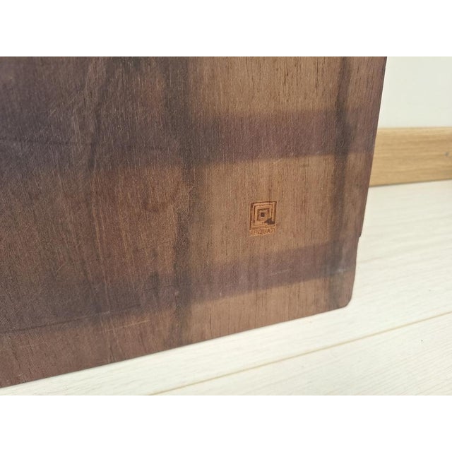 Panels in Worked Wood by Angelo Mangiarotti for Arquati, 1970s, Set of 2 For Sale - Image 14 of 18