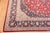 Red Nazmiyal Collection 1950s Fine Floral Vintage Persian Silk Kashan Rug For Sale - Image 8 of 8
