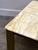 Travertine Coffee Table with Sculptural Top and Oak Base, 1970s For Sale - Image 13 of 15