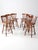 Brown Mid-Century Tell City Swivel Seat Counter Stools Set of 6 For Sale - Image 8 of 17
