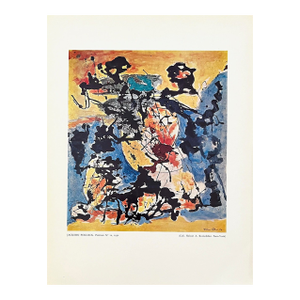 Jackson Pollock After Painting n.12 1952 XXe Siecle 1959