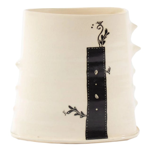 Studio Pottery Vase by Reiko Miyagi For Sale