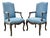 Louis XV Head Chair in Wood and Upholstery For Sale