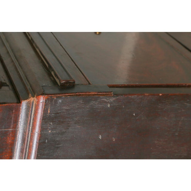 George III 9-Drawer Mahogany Chest on Chest, 18th Century For Sale - Image 15 of 17