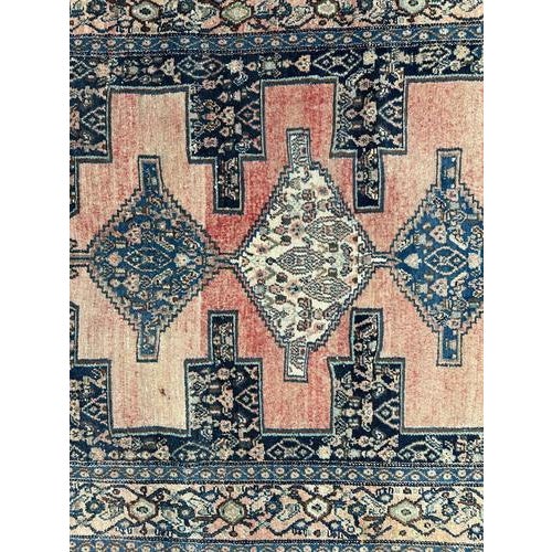 Vintage Senneh Rug, 1950s For Sale - Image 4 of 16