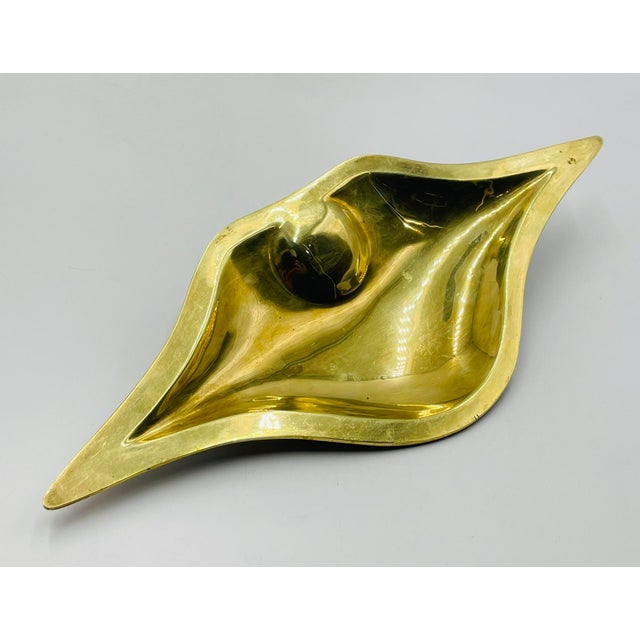 1960s Rare Los Castillo Taxco "Crab" Abalone & Brass Jewelry Box, Mexican Silversmith For Sale - Image 16 of 18