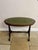 Wood Antique Victorian Walnut Oval Writing Table with Leather Top, 1860 For Sale - Image 7 of 7