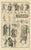 Beige Montfaucon, Barbarian Warriors of the Antonine Column, Helmets and Gems, 1722, Engraving For Sale - Image 8 of 8