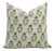 Fabdivine Floral Home Decor Cushion Cover 14x14 Inch Pure Linen- Rishi For Sale