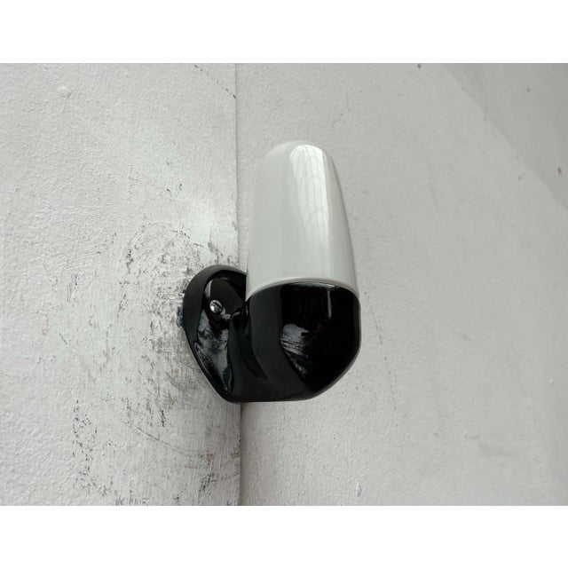 Mid-Century Modern German Ceramic 6067 Sconce by Wilhelm Wagenfeld for Lindner, 1950s For Sale - Image 11 of 18