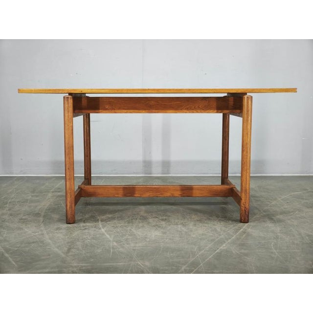 Czech Coffee Table in Oak by Krásná Jizba, 1960s For Sale - Image 4 of 16