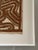 Vintage Mounted Tapa Cloth #4, 1950s For Sale - Image 5 of 7