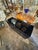 Early 21st Century Jean Claude Mahey Style Black Lacquered and Brass Dresser For Sale - Image 5 of 8