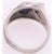 Modern 14 Karat White Gold With Teardrop Sapphire Cabochon Ring With Diamond Accents For Sale - Image 3 of 8