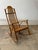 Late 20th Century American Studio Craft Sculptural Rocking Chair, in the Manner of Sam Maloof, Solid Wood For Sale - Image 4 of 5