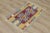 Size: 2.3 x 2.9 ft ( 65 x 90 cm) 25 x 35 inches Color: Organic Natural Dye (Red,Green,Beige,Blue) Material: 100% Hand Spun...
