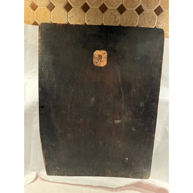 16th Century Portrait Painting of an English Pikeman in Armor For Sale - Image 9 of 9