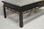 Vintage Chinese Relief Carved Ho Ho Bird Glass Top Display Oriental Coffee Table For Sale In Philadelphia - Image 6 of 13