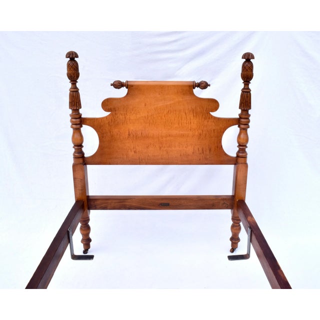 Antique American Federal Twin Beds, Circa 1910s For Sale - Image 12 of 13