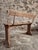 Vintage French Wooden Bench, 1920s For Sale - Image 15 of 16