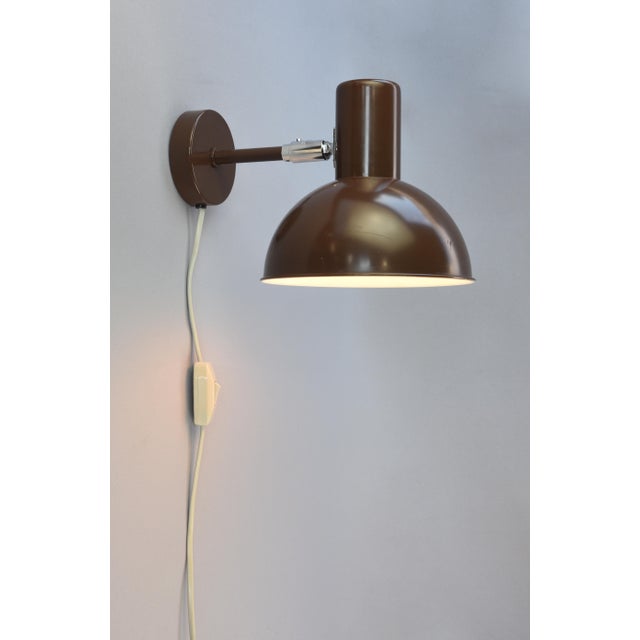 Bunker Wall Lamp by Johannes Hammerborg for Fog & Mørup, 1977 For Sale - Image 13 of 13