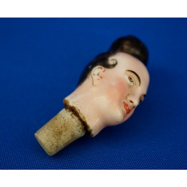 Antique French Anthropomorphic Porcelain Perfume Bottle by Jacob Petit, 1800s For Sale - Image 13 of 18