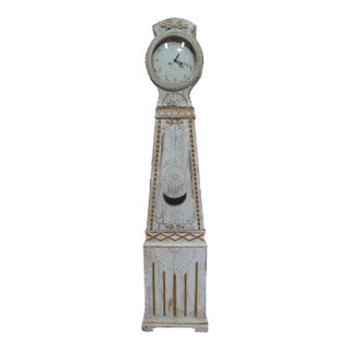 Swedish Mora Clock Gustavian Style 100% Original Paint For Sale