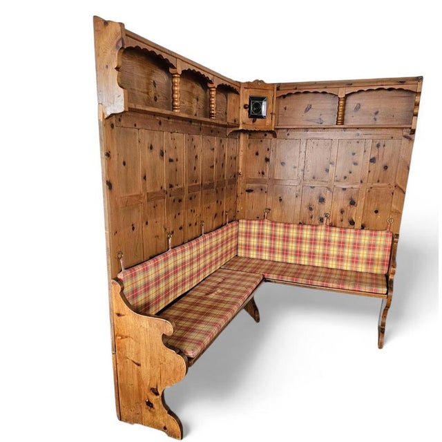 Tiroler Corner Panels and Bench, 1950s For Sale - Image 11 of 18